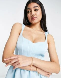 ASOS Corset Midi Prom Dress 5 ASOS Corset Midi Prom Dress -Free Vibe Shop asos Multi Corset Midi Prom Dress 1