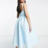 ASOS Corset Midi Prom Dress -Free Vibe Shop asos Multi Corset Midi Prom Dress