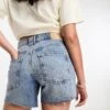 FREE PEOPLE Classic Denim Raw Edge Shorts -Free Vibe Shop free people Blue Classic Denim Raw Edge Shorts