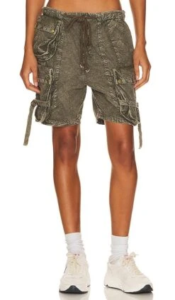 FREE PEOPLE Wild Bay Parachute Shorts