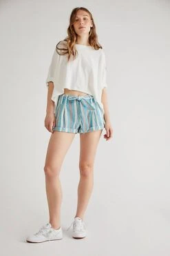 FREE PEOPLE Barbados Blooms Shorts