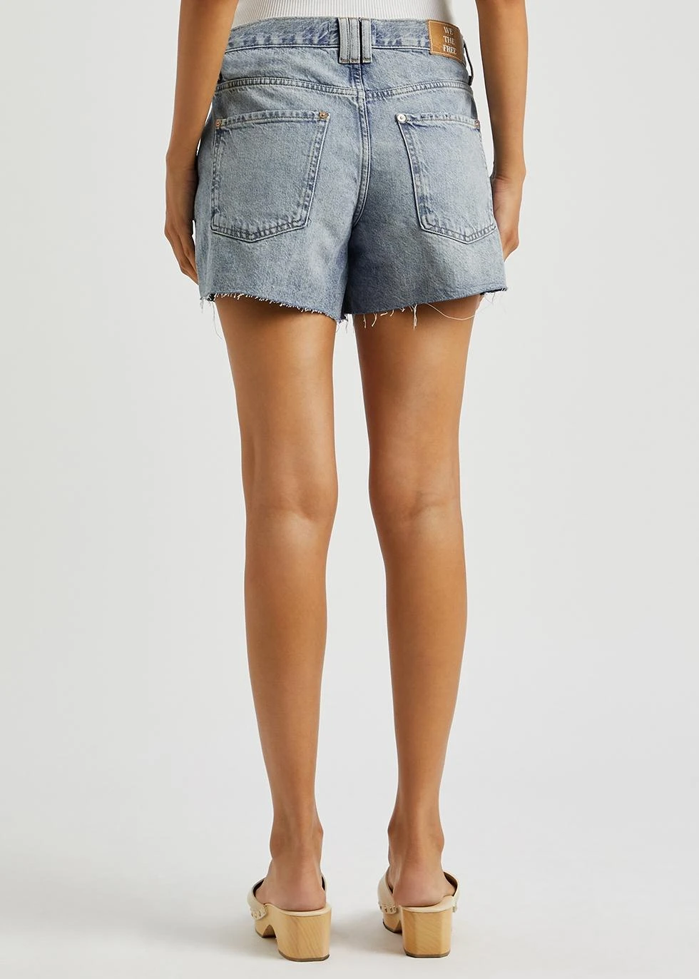FREE PEOPLE Ivy Denim Shorts 5 FREE PEOPLE Ivy Denim Shorts - Image 3