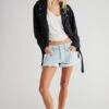FREE PEOPLE Beginner's Luck Slouch Shorts -Free Vibe Shop free people Rookie Wash Beginners Luck Slouch Shorts