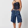 FREE PEOPLE Reina Cargo Shorts -Free Vibe Shop free people Waterfalls Reina Cargo Shorts