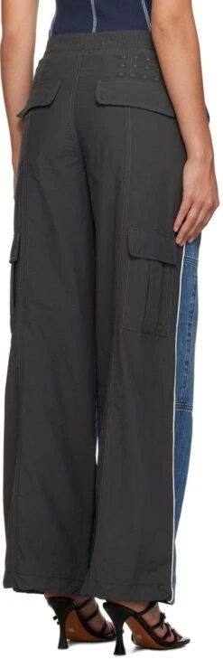 Ksubi Blue & Gray Splice Jeans -Free Vibe Shop ksubi Assorted Splice Jeans 2