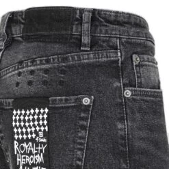 Ksubi Brooklyn Mid-rise Straight-leg Jeans -Free Vibe Shop ksubi Black Brooklyn Mid rise Straight leg Jeans 3