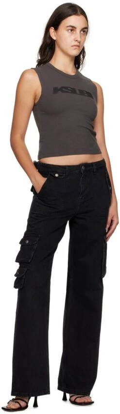 Ksubi Low Rider Jeans -Free Vibe Shop ksubi Black Low Rider Jeans 3