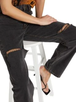 Ksubi Playback Distressed Jeans -Free Vibe Shop ksubi Black Playback Distressed Jeans 3