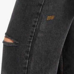 Ksubi Playback Raven Trashed Jeans -Free Vibe Shop ksubi Black Playback Raven Trashed Jean 4