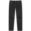 Ksubi Spray On Hell Cat Ripped Jean -Free Vibe Shop ksubi Black Spray On Hell Cat Ripped Jean