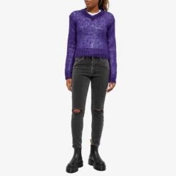 Ksubi Spray On Hell Cat Ripped Jean -Free Vibe Shop ksubi Black Spray On Hell Cat Ripped Jean 3