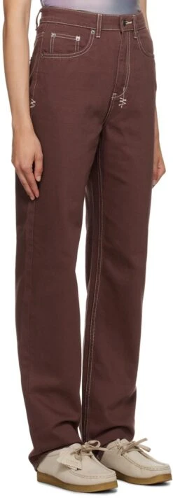 Ksubi Playback Jeans -Free Vibe Shop ksubi Burgundy Playback Jeans 1