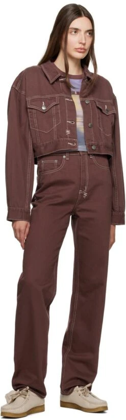 Ksubi Playback Jeans -Free Vibe Shop ksubi Burgundy Playback Jeans 3