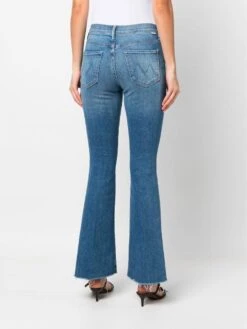 MOTHER The Weekender Fray Jean -Free Vibe Shop mother BLUE The Weekender Fray Jean 2