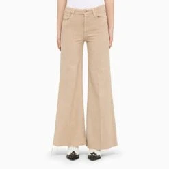 MOTHER Beige The Roller Jeans -Free Vibe Shop mother Beige The Roller Jeans 10