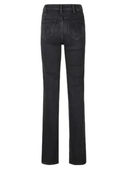 MOTHER The Hustler Roller Hell Jeans -Free Vibe Shop mother Black The Hustler Roller Hell Jeans 1