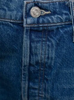 MOTHER 'the Ditcher Crop' Light Blue Wide Leg Jeans In Cotton Denim Woman -Free Vibe Shop mother Blu The Ditcher Crop Jeans 1