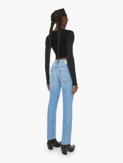 MOTHER Snacks! The Low Rise Sweet Tooth Skimp -Free Vibe Shop mother Blue Medium Snacks The Low Rise Sweet Tooth Skimp 2