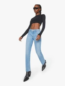 MOTHER Snacks! The Low Rise Sweet Tooth Skimp -Free Vibe Shop mother Blue Medium Snacks The Low Rise Sweet Tooth Skimp 5