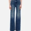 MOTHER Roller Skimp High Waisted Cotton Jeans -Free Vibe Shop mother Blue Roller Skimp High Waisted Cotton Jeans
