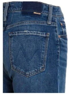 MOTHER The Curbside Ankle Denim Jeans -Free Vibe Shop mother Blue The Curbside Ankle Denim Jeans 2
