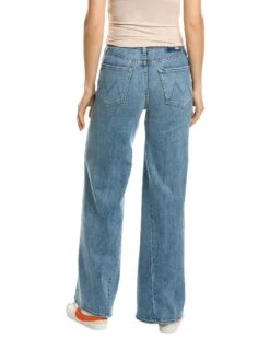 MOTHER The Enchanter Heel Free & Wild Wide Leg Jean -Free Vibe Shop mother Blue The Enchanter Heel Free Wild Wide Leg Jean 1