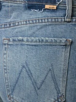 MOTHER The Enchanter Heel Stretch Denim Jeans -Free Vibe Shop mother Blue The Enchanter Heel Stretch Denim Jeans