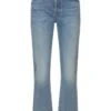 MOTHER The High Waisted Hiker Hover Jeans -Free Vibe Shop mother Blue The High Waisted Hiker Hover Jeans