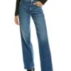 MOTHER The Mauve Running With Scissors Wide Leg Jean -Free Vibe Shop mother Blue The Mauve Running With Scissors Wide Leg Jean