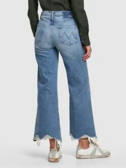 MOTHER The Tomcat Roller Chew High Rise Jeans -Free Vibe Shop mother Blue The Tomcat Roller Chew High Rise Jeans 2