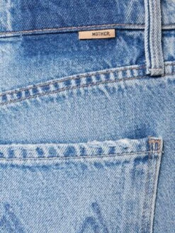 MOTHER The Tomcat Roller Chew High Rise Jeans -Free Vibe Shop mother Blue The Tomcat Roller Chew High Rise Jeans 3