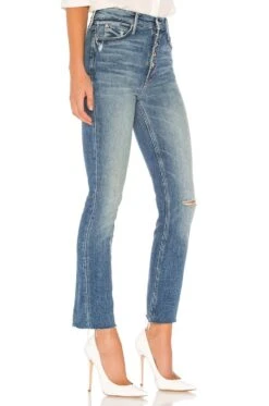 MOTHER The Pixie Dazzler Ankle Fray -Free Vibe Shop mother DROIT SLIM THE PIXIE DAZZLER Size 32