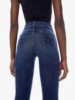 MOTHER High Waisted Runaway -Free Vibe Shop mother Dark Blue High Waisted Runaway 3