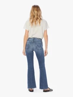 MOTHER The Weekender Fray Hop On Hop Off -Free Vibe Shop mother Dark Blue The Weekender Fray Hop On Hop Off 2