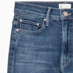 MOTHER Insider Crop Sted Jeans -Free Vibe Shop mother GCR Insider Crop Sted Jeans 1