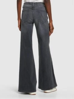 MOTHER The Roller Heel Mid Rise Jeans 11 MOTHER The Roller Heel Mid Rise Jeans -Free Vibe Shop mother Grey The Roller Heel Mid Rise Jeans 4