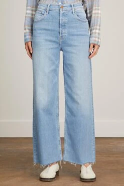 MOTHER High Waist Ankle Fray Jean -Free Vibe Shop mother High Waist Ankle Fray Jean 2