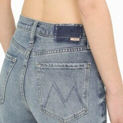 MOTHER Light Blue Wide Flared Jeans -Free Vibe Shop mother Light Blue Wide Flared Jeans 7