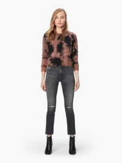 MOTHER The Midrise Dazzler Ankle Open Later