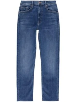MOTHER Rider Mid-rise Cropped Jeans