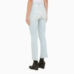 MOTHER The Hustler Pina Colada Cropped Jeans -Free Vibe Shop mother The Hustler Pina Colada Cropped Jeans 8