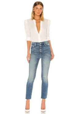 MOTHER The Pixie Dazzler Ankle Fray -Free Vibe Shop mother The Pixie Dazzler Ankle Fray Size 32