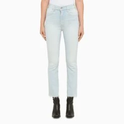 MOTHER The Hustler Pina Colada Cropped Jeans