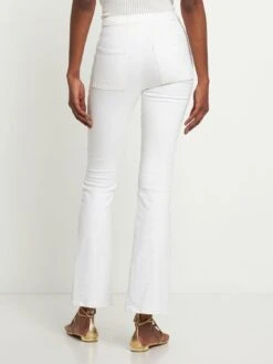 MOTHER The Lace-up Weekender High Rise Jeans -Free Vibe Shop mother White The Lace up Weekender High Rise Jeans 2