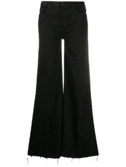MOTHER Roller Jeans Black -Free Vibe Shop mother black Jeans Roller Neri
