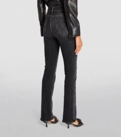 MOTHER Smoking Slim Jeans -Free Vibe Shop mother black Smoking Slim Jeans 3