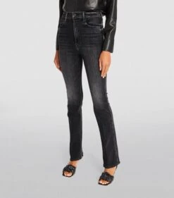 MOTHER Smoking Slim Jeans -Free Vibe Shop mother black Smoking Slim Jeans 4