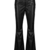 MOTHER The Weekender Heel Leather Trousers -Free Vibe Shop mother black The Weekender Heel Leather Trousers