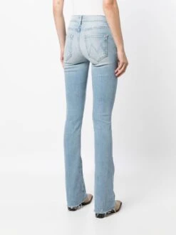Free Vibe Shop -Free Vibe Shop mother blue High waisted Bootcut Jeans