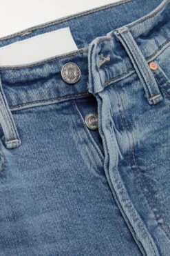 MOTHER The Enchanter Heel Free & Wild Wide Leg Jean -Free Vibe Shop mother blue Jean Large Taille Haute The Enchanter Heel 4